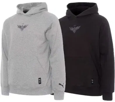 2x Puma Melo Alwayz On Hoodie 625991 (Schwarz oder Grau meliert) für 49,98 € inkl. Versand (statt 149,90 €)