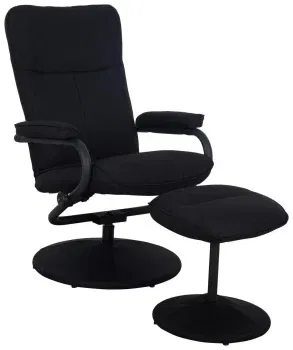 Gemütliches Relaxsesselset in Leinenoptik + Hocker ab 44,95 € inkl. Versand (statt 99,99 €)