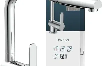 SCHÜTTE 79700 London Küchenarmatur mit ausziehbarer Geschirrbrause für 44,91 € inkl. Versand