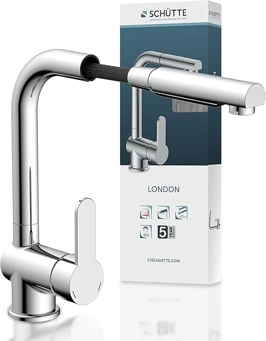 Schnäppchen, Deals Und Rabattcodes Des Tages: Schütte 79700 London Küchenarmatur Mit Ausziehbarer Geschirrbrause