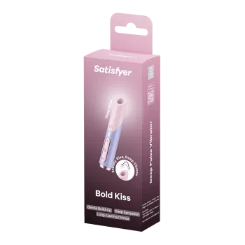 EisDE: Satisfyer Bold Kiss Drukwellenvibrator & 6 Gratisartikel für 0,00 € (MBW 29,95 €)