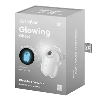 EisDE: Satisfyer Glowing Ghost Druckwellenvibrator & 6 Gratisartikel für 0,00 € (MBW 29,95 €)