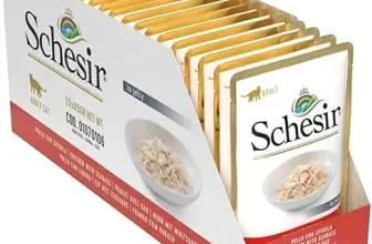 Schesir Cat Jelly Hühnerfilet mit Wolfsbarsch (Katzenfutter nass in Gelee 20 Beutel x 85 g) ab 17,28 € inkl. Prime-Versand (statt 24,99 €)