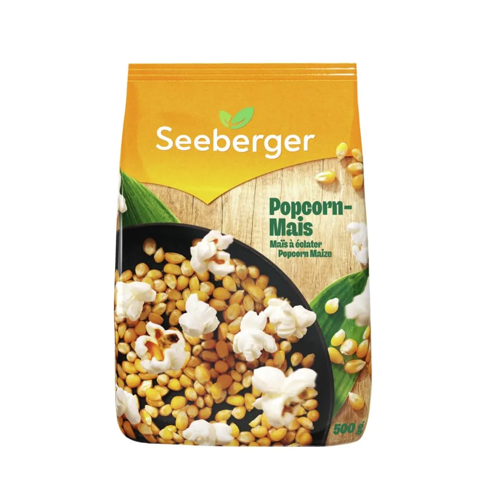 Seeberger Popcorn-Mais 10er Pack (10 x 500 g)