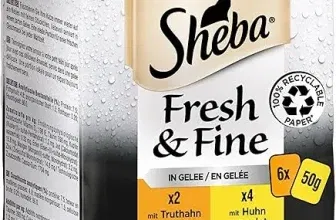 Sheba Fresh & Fine in Gelee - Huhn und Truthahn (36 x 50g) ab 9,39 € inkl. Prime-Versand (statt 15,49 €)