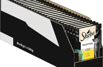 Sheba Sauce Collection mit Huhn (Katzen Nassfutter im Portionsbeutel 28x85g) ab 12,35 € inkl. Prime-Versand (statt 18,20 €)