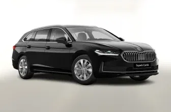 Skoda Superb Combi eTSI (Benzin, 150 PS, EZ 02/25 10 km, schwarz, automatisch) für 35.824,00 € (statt 49.690,00 €)