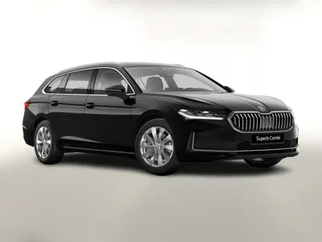 Skoda Superb Combi eTSI (Benzin, 150 PS, EZ 02/25 10 km, schwarz, automatisch) für 35.824,00 € (statt 49.690,00 €)