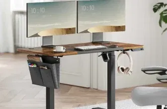 Songmics höhenverstellbarer Schreibtisch mit Memory-Funktion (120 x 60cm) für 85,99 € inkl. Versand