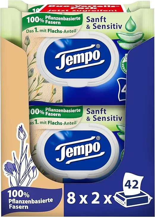 Schnäppchen, Deals Und Rabattcodes Des Tages - Tempo Feuchte Toilettentücher Sanft Sensitiv Megapack