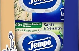 Tempo Feuchte Toilettentücher Sanft & Sensitiv 16er Pack (16x42 Tücher) ab 20,02 € inkl. Prime-Versand