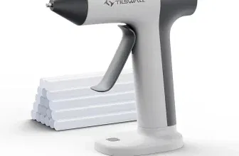 Tilswall Heißklebepistole (2000mAh + 20 Heissklebepistole Klebesticks) für 14,87 € inkl. Prime-Versand (statt 23,99 €)