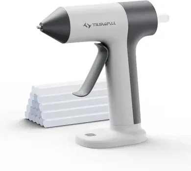 Tilswall Heißklebepistole (2000mAh + 20 Heissklebepistole Klebesticks) für 14,87 € inkl. Prime-Versand (statt 23,99 €)