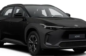 Toyota bZ4X Elektro mit 204 PS für 216,00 € / Monat + 1.299,00 € einmalig – LF 0,50 (Privatkunden)