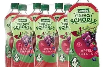 Schnäppchen, Deals und Rabattcodes des Tages - Valensina einfachSchorle Apfel Beeren 0,75l 6er Pack