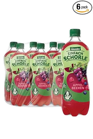 Schnäppchen, Deals Und Rabattcodes Des Tages - Valensina Einfachschorle Apfel Beeren 0,75L 6Er Pack