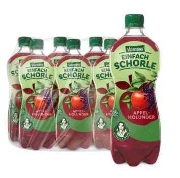 Pfandfehler 🚨 Valensina einfachSchorle Apfel-Holunder (0,75l 6er Pack) für 6,80 € inkl. Prime-Versand effektiv nach Pfandabgabe (statt 10,50 €)