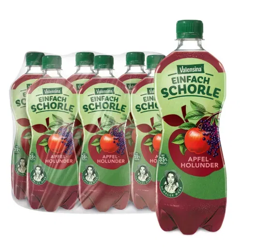 Schnäppchen, Deals Und Rabattcodes Des Tages - Valensina Einfachschorle Apfel Holunder 0,75L 6Er Pack