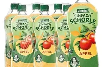 Pfandfehler 🚨 Valensina einfachSchorle trüber Apfel (0,75l 6er Pack) für 6,80 € inkl. Prime-Versand effektiv nach Pfandrückgabe (statt 10,50 €)