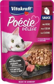4mal Vitakraft Poésie Délice Katzennassfutter (4 * 85g) ab 1,66 € inkl. Prime-Versand (statt 2,50 €)
