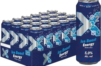 X2® Ice Boost Energy (Biermix mit Energy Dosenbier (24x05L)) ab 17,76 € inkl. Prime-Versand zzgl. Pfand (statt 28,99 €)