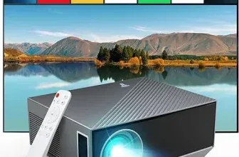 ZDK 2025 Hochhelligkeits-Beamer Full HD (1080P 4K-Unterstützung WiFi 6 & Bluetooth 5.2 20.000 Lumen) - Top-Angebot!