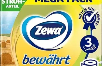 Zewa Papier bewährt KamilleToilettenpapier mit Strohanteil (3x 16 Rollen Gelb 3-lagig) ab 17,52 € inkl. Prime-Versand (statt 30,00 €)