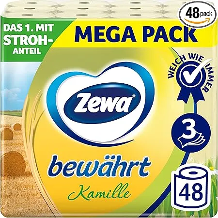 Schnäppchen, Deals Und Rabattcodes Des Tages - Zewa Toilettenpapier Mit Kamille Und Strohanteil