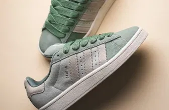 adidas Campus 00s (silver green / off white / linen green) Ji3174 (Gr. 36-48) für 69,65 € inkl. Versand (statt 101,99 €)