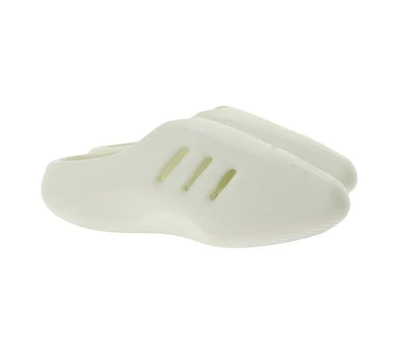 Adidas Adifom Iiinfinity Badelatschen Sommer Schuhe Sandalen Slip On Jh6766 Creme Weiss