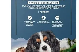 Kaustangen zur Täglichen Zahnpflege für mittelgroße/große Hunde von Amazon - 4x270g (1.08kg) ab 4,06 € inkl. Prime-Versand