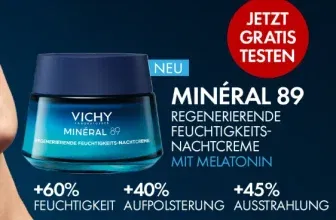 Gratis Probe: Vichy Feuchtigkeits-Nachtcreme Minéral 89 [3.000 Proben]