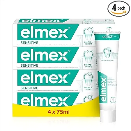 Schnäppchen, Deals Und Rabattcodes Des Tages: Elmex Zahnpasta Sensitive 4X75Ml – Sanfte Zahnreinigung Und Schutz Für Schmerzempfindliche Zähne