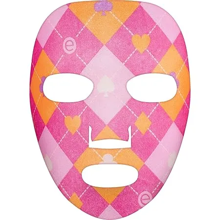 Essence Queen Of. Pink Face Sheet Mask Gesichtsmaske Nr. 01 Mehrfarbig Feuchtigkeitsspendend Pflegend Vegan Oelfrei Ohne Parabene Ohne Mikroplastikpartikel 1Er Pack 1Pcs