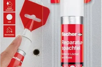 fischer Reparaturspachtel Naturweiß (70 ml (37 g)) für 4,89 € inkl. Prime-Versand (statt 8,97 €)