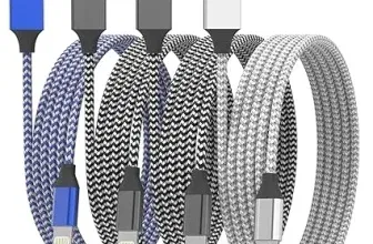 iPhone Ladekabel Lightning Kabel [4Pack 2M] Schnellladekabel Apple MFi Zertifiziert für 2,99 € inkl. Prime-Versand (statt 11,99 €)