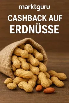 marktguru: 0,60 € Cashback auf Erdnüsse - Frische Erdnüsse mit Cashback-Angebot