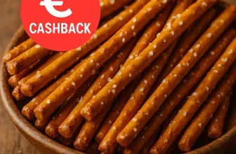 marktguru: 0,50 € Cashback auf Salzstangen - Sparen Sie beim Kauf von Snacks