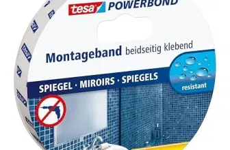 tesa Powerbond Doppelseitiges Montageband für Spiegel für 8,05 € inkl. Prime-Versand