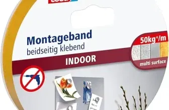 tesa Powerbond INDOOR 5m für 9,55 € inkl. Prime-Versand - Starkes Montageband