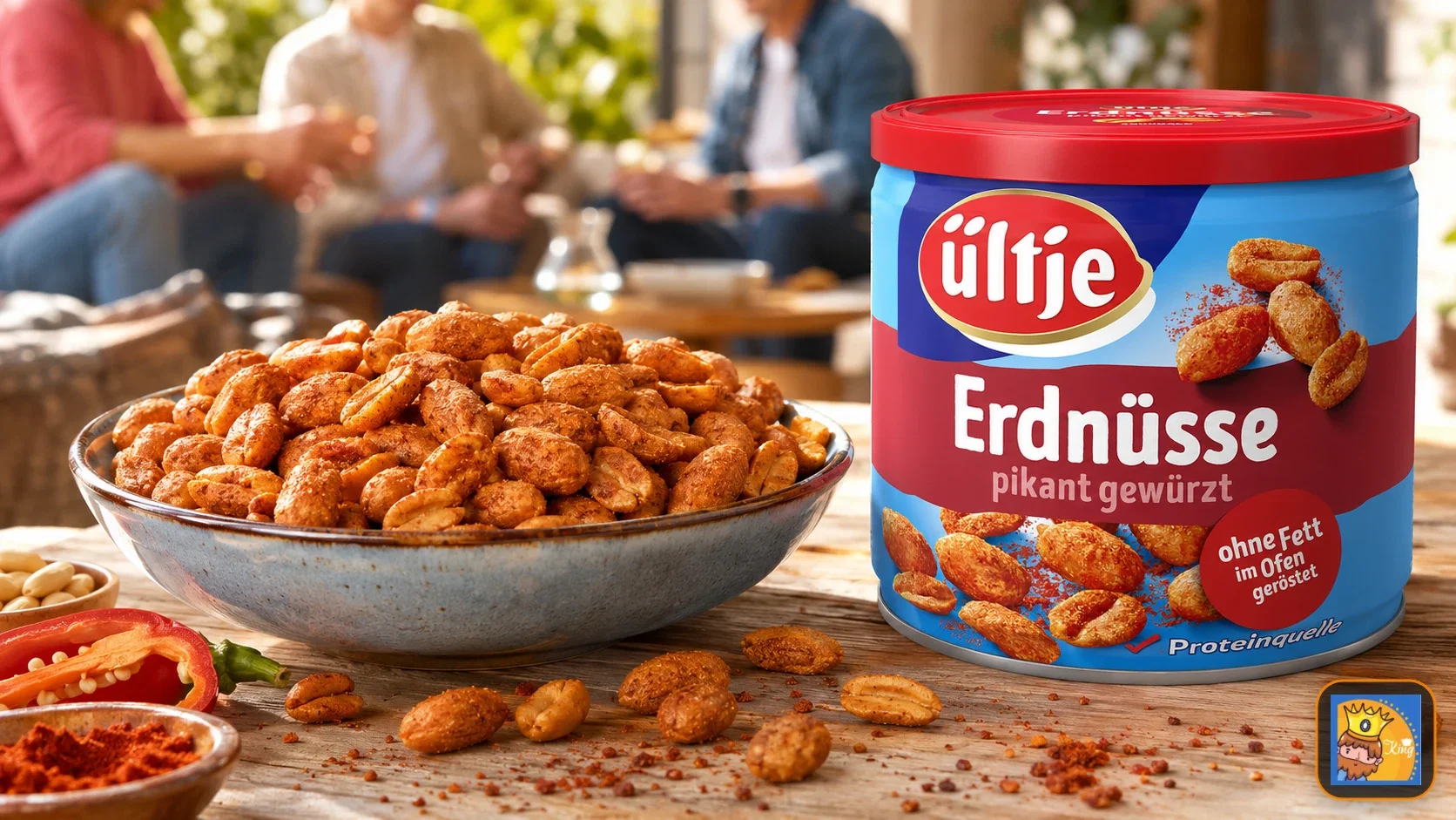 ültje Erdnüsse pikant (180 g)