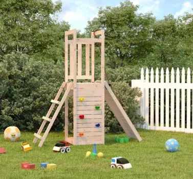 vidaXL Spielturm aus Kieferholz (161 x 46,5 x 169 cm) für nur 77,99 € inkl. Versand