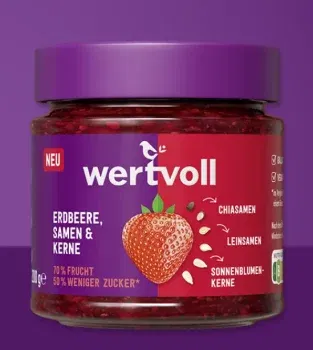Gratis Testen: WERTVOLL Fruchtaufstriche 🍓🥭