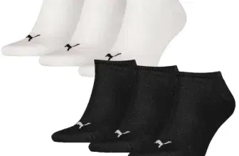 Puma Baumwoll-Socken 261080001 (18 Paar Gr. 39-42 bis 43-46 Schwarz oder Weiß) für 29,99 € inkl. Versand (statt 41,00 €)