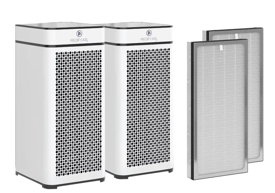 Fehler? 🚨 2X Medify MA-40 Luftreiniger Hepa H13 (83 m²) + 2 HEPA-Ersatzfilter für 58,90 € inkl. Versand (statt 337,10 €)