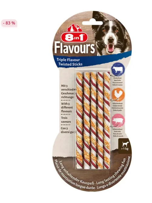 Schnäppchen, Deals Und Rabattcodes Des Tages - 8In1 Triple Flavour Twisted Sticks