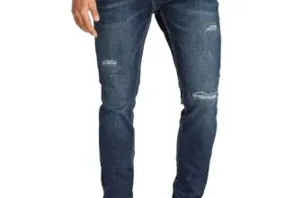 AjC Herren Baumwoll-Jeans 5-Pocket-Style Slim-Fit 20346132 Blau (5-Pocket-Style Slim-Fit 20346132 Blau) für 16,98 € inkl. Versand (statt 32,00 €)