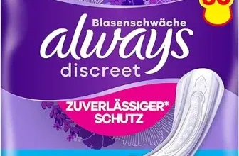 Always Discreet Inkontinenzeinlagen Long Monatspaket 2x 80 Binden (2x 8 x 10 Stück) ab 18,71 € inkl. Prime-Versand