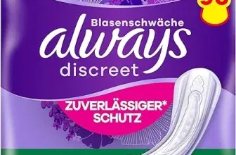 Always Discreet Inkontinenzeinlagen Normal Monatspaket 2x 96 Binden (2x4 x 24) ab 17,44 € inkl. Prime-Versand