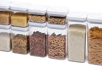 Amazon Basics Lebensmittelbehälter rechteckig luftdicht Aufbewahrung 10 Stück BPA-frei Kunststoff Transparent für 28,83 € inkl. Prime-Versand (statt 36,84 €)